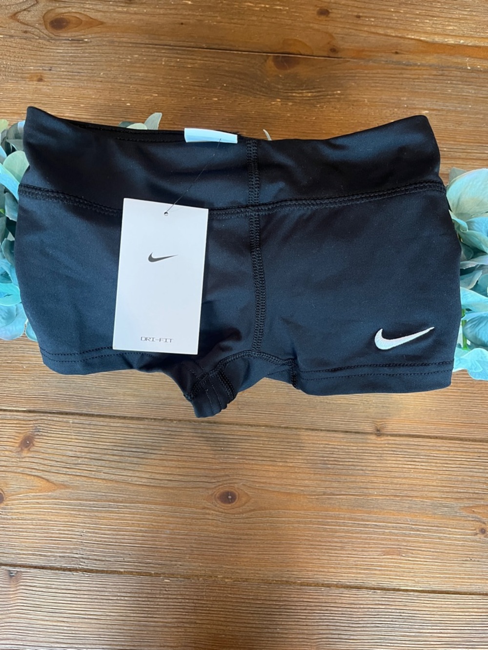 NWT Nike Girls Black Dri-FIT Shorts